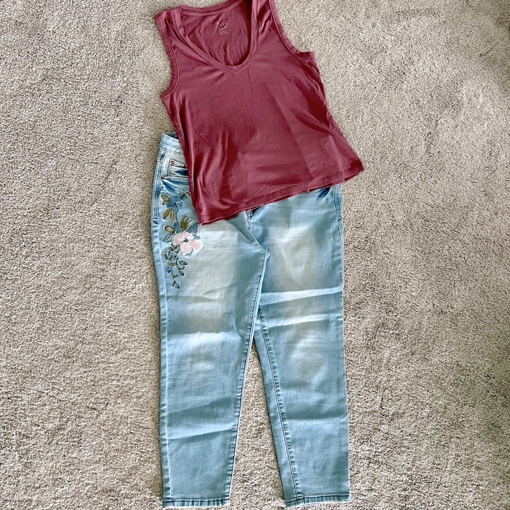 Kensie ankle jeans
